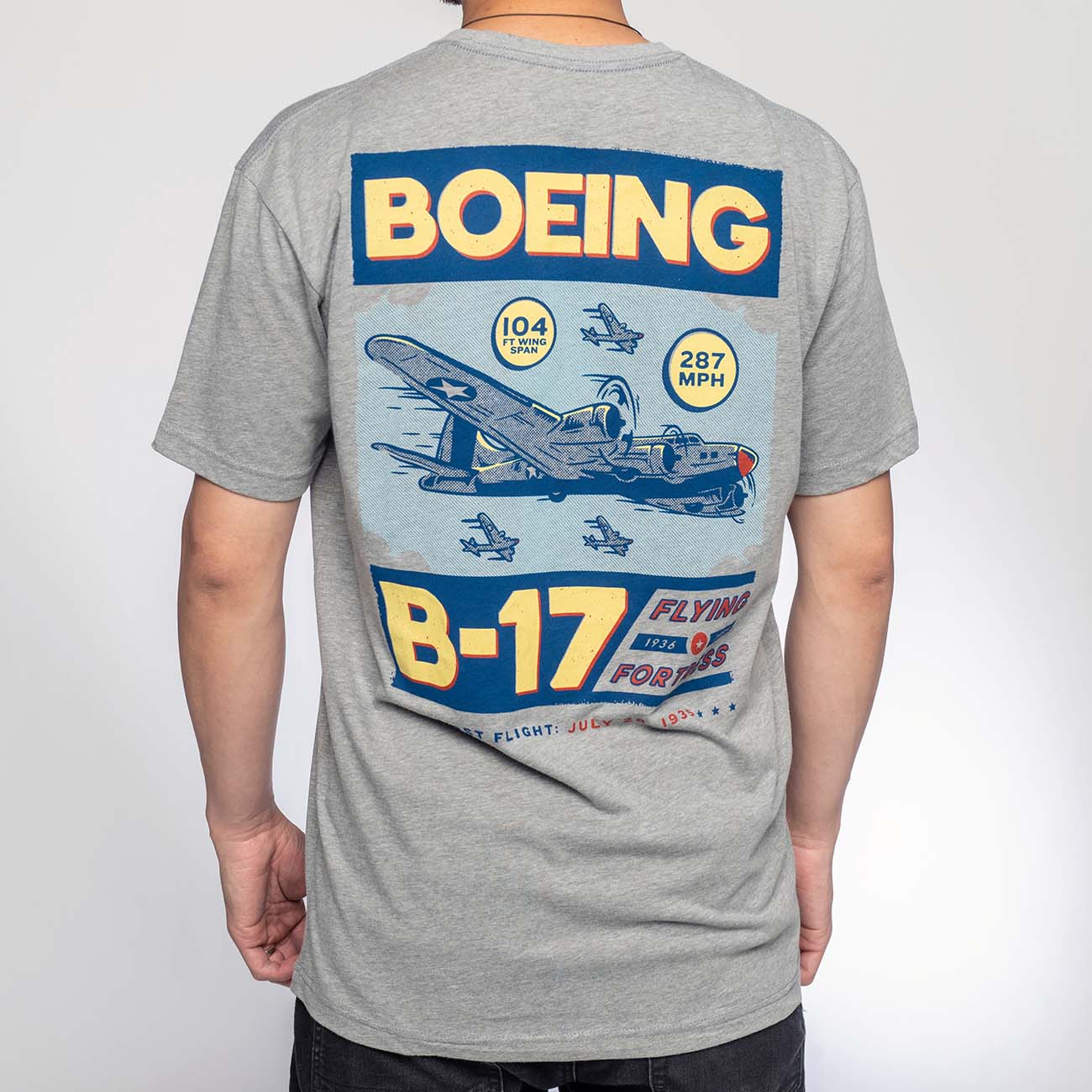 Boeing B-17 Heritage T-Shirt - Image 2