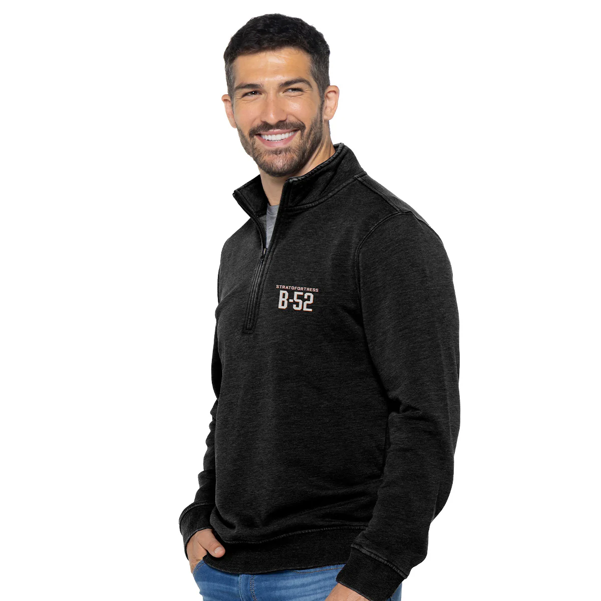 Boeing B-52 Men's Quarter-Zip - Image 7