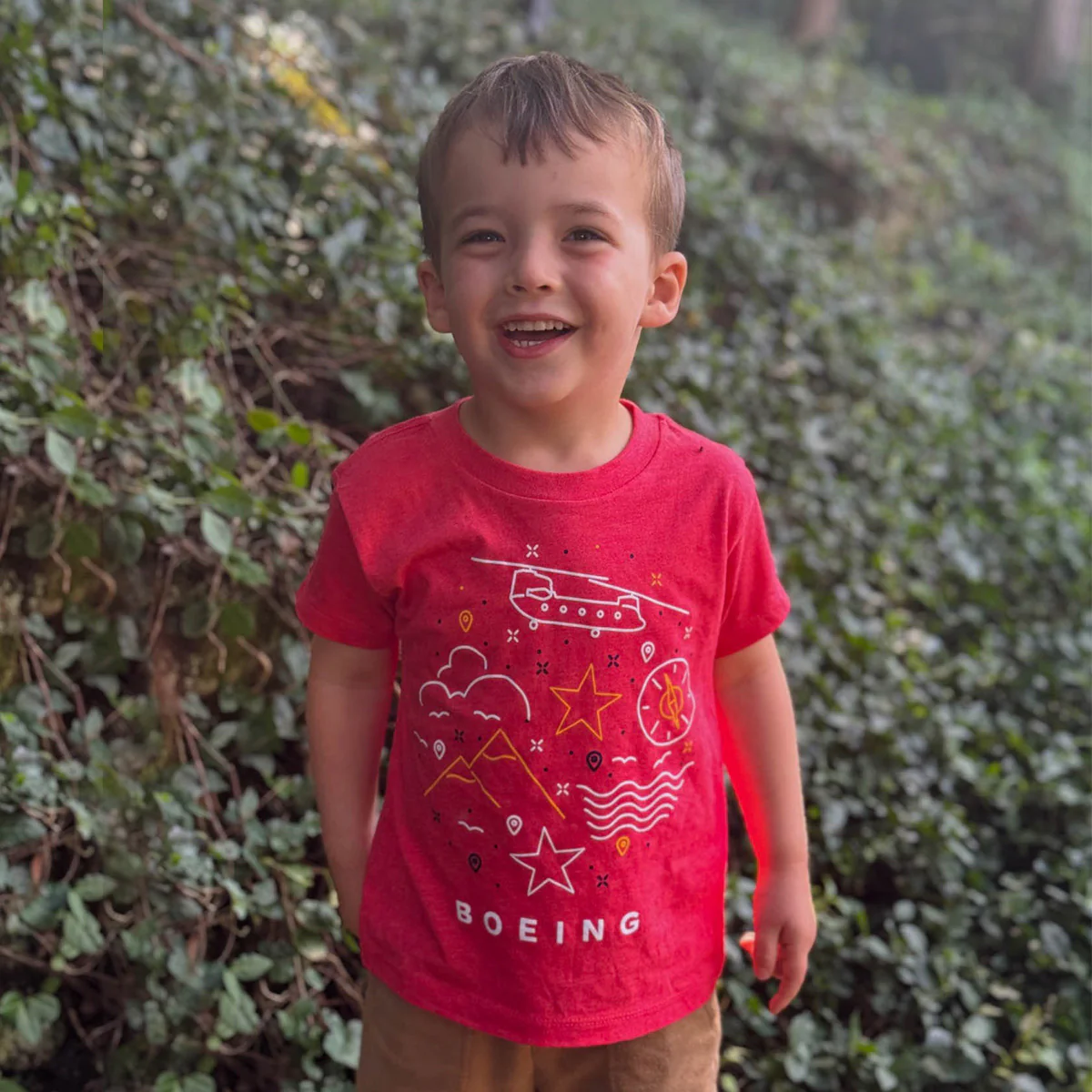 Boeing Defense Doodle Toddler T-Shirt - Image 2