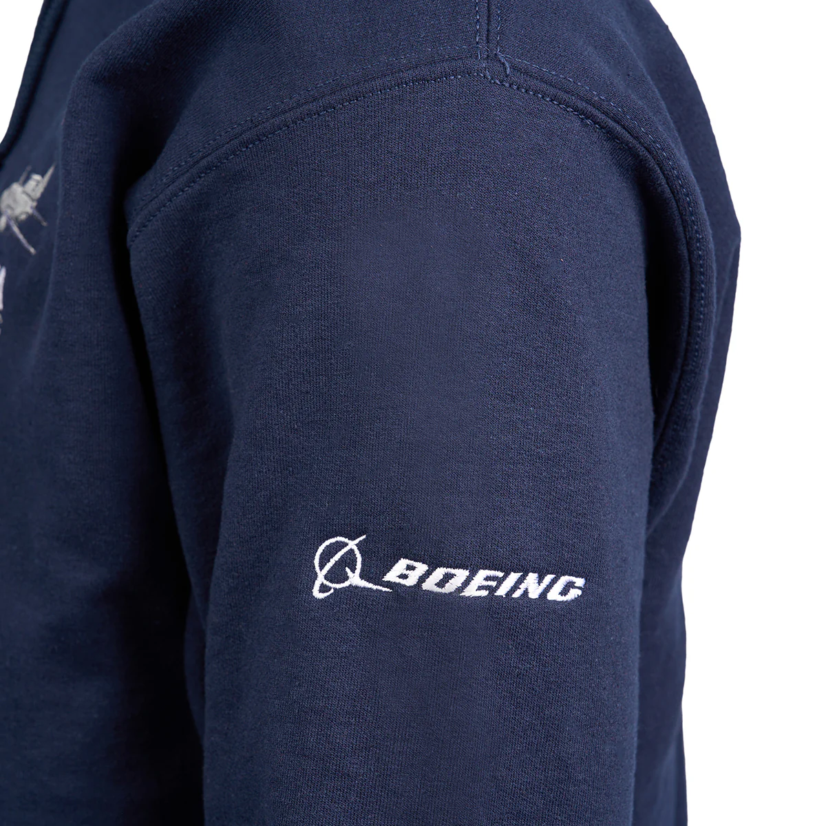 Boeing E-7 Full-Zip Hoodie - Image 2