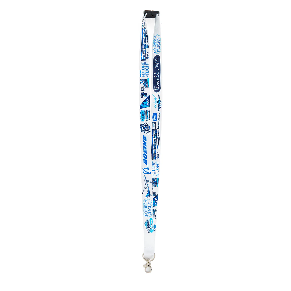 Boeing Future of Flight Destination Lanyard - Image 3