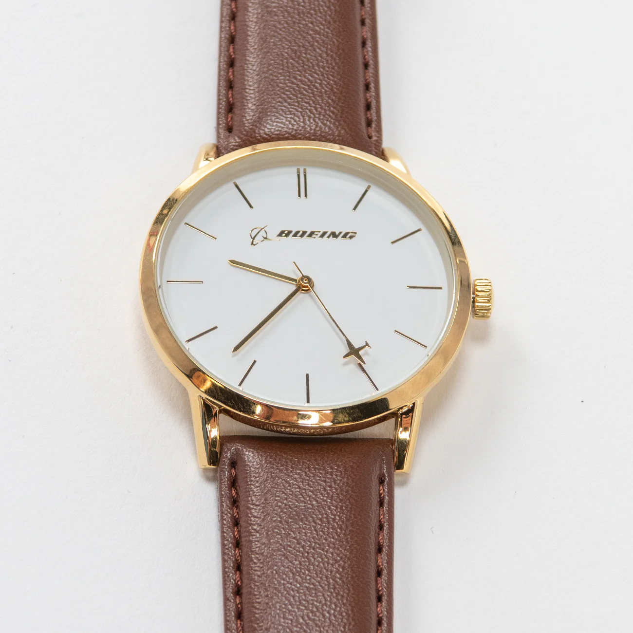 Boeing Gold Rotating Airplane Watch - Image 3