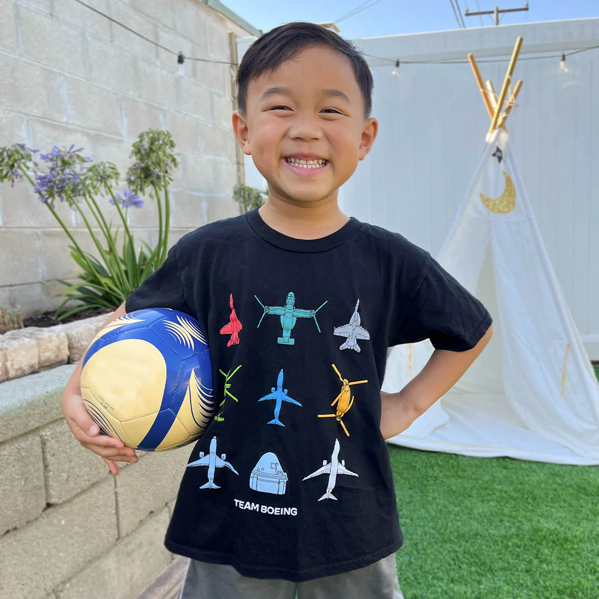 Boeing Kids' Team Boeing T-Shirt - Image 2