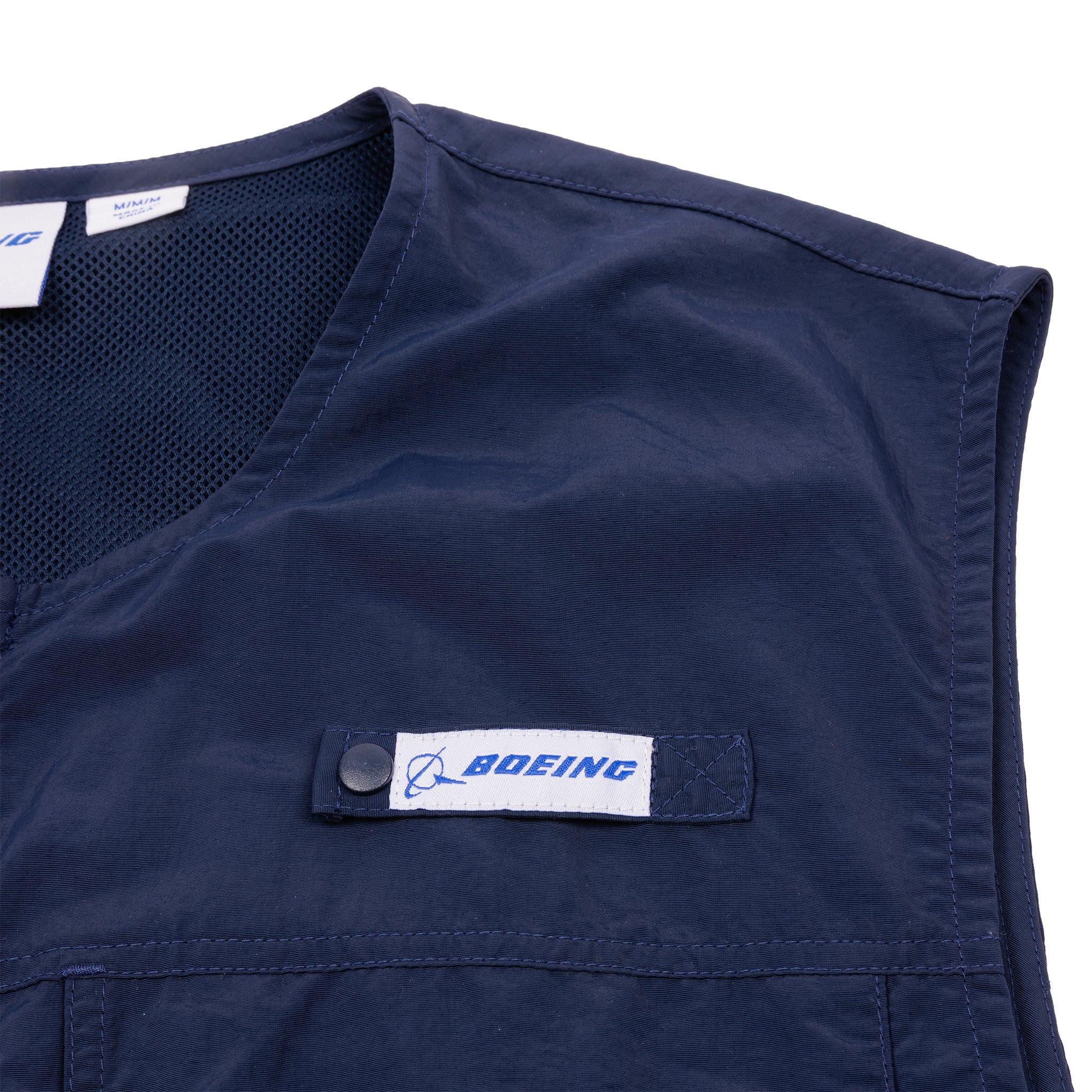 Boeing Signature Logo Men's Full-Zip Utility Vest - Image 3