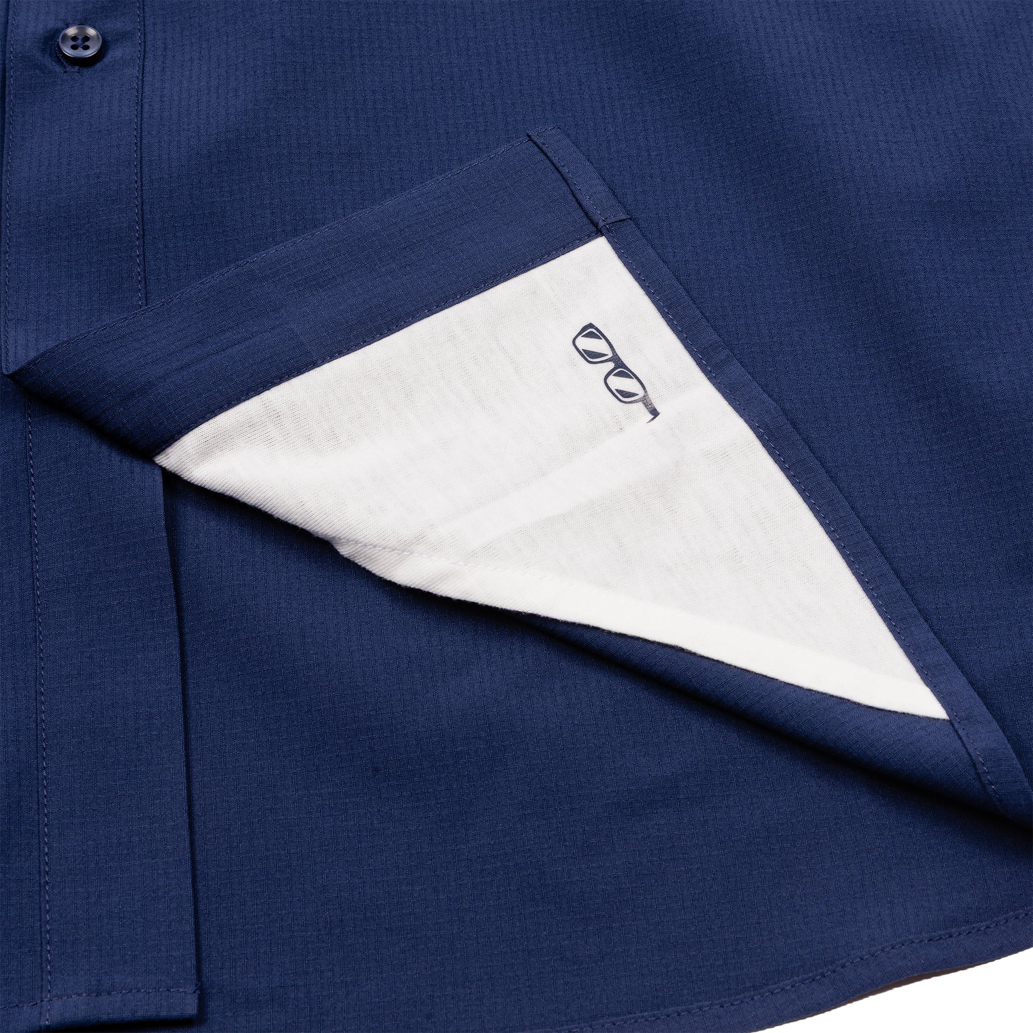 Boeing Signature Logo Men's Short Sleeve Utility Shirt - Image 3
