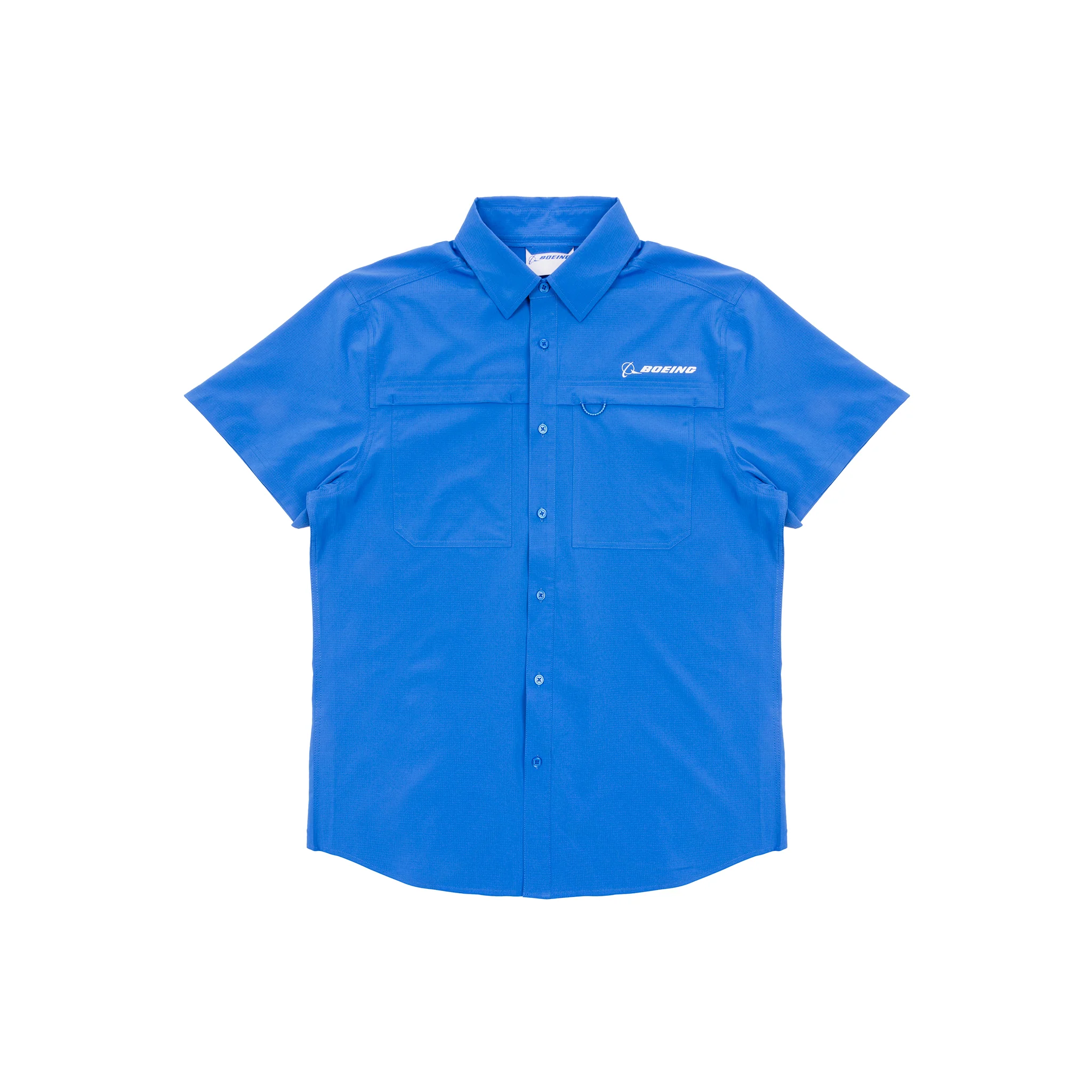 Boeing Signature Logo Men's Short Sleeve Utility Shirt - Image 4