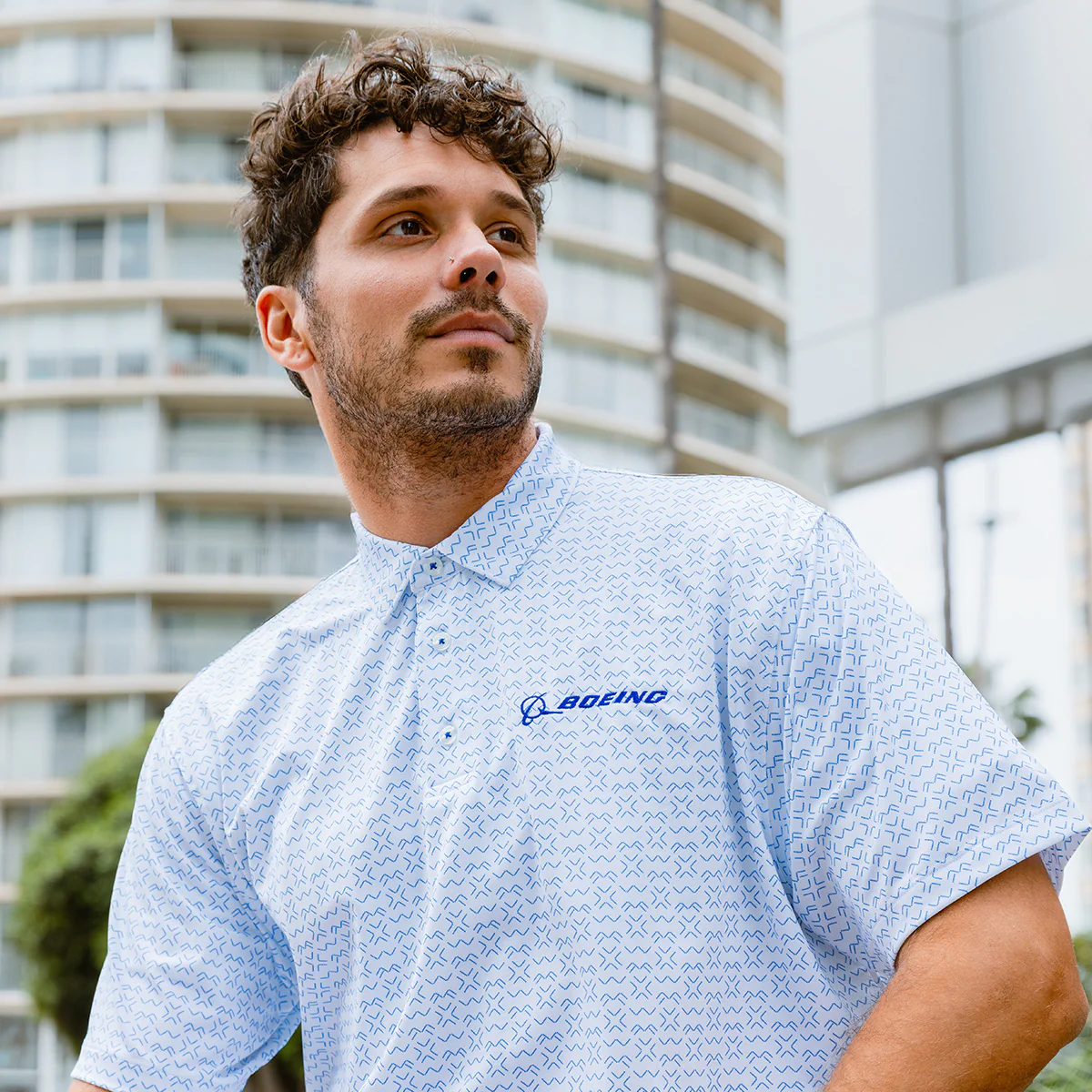 Boeing Men's Signature Pro Crossroads Polo - Image 5