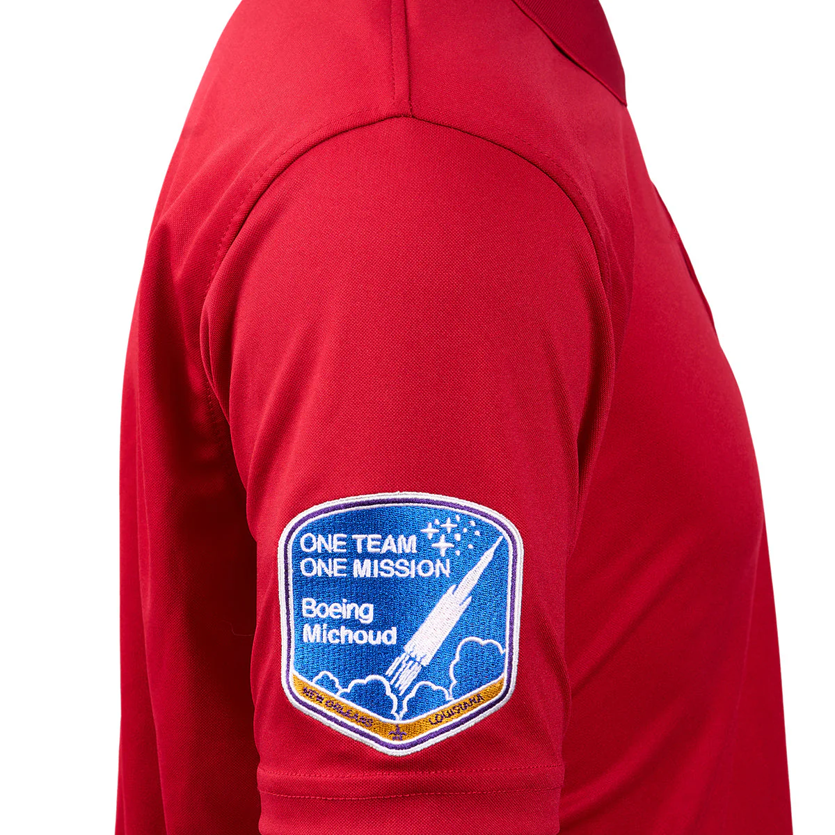 Boeing Michoud Men's Polo - Image 6