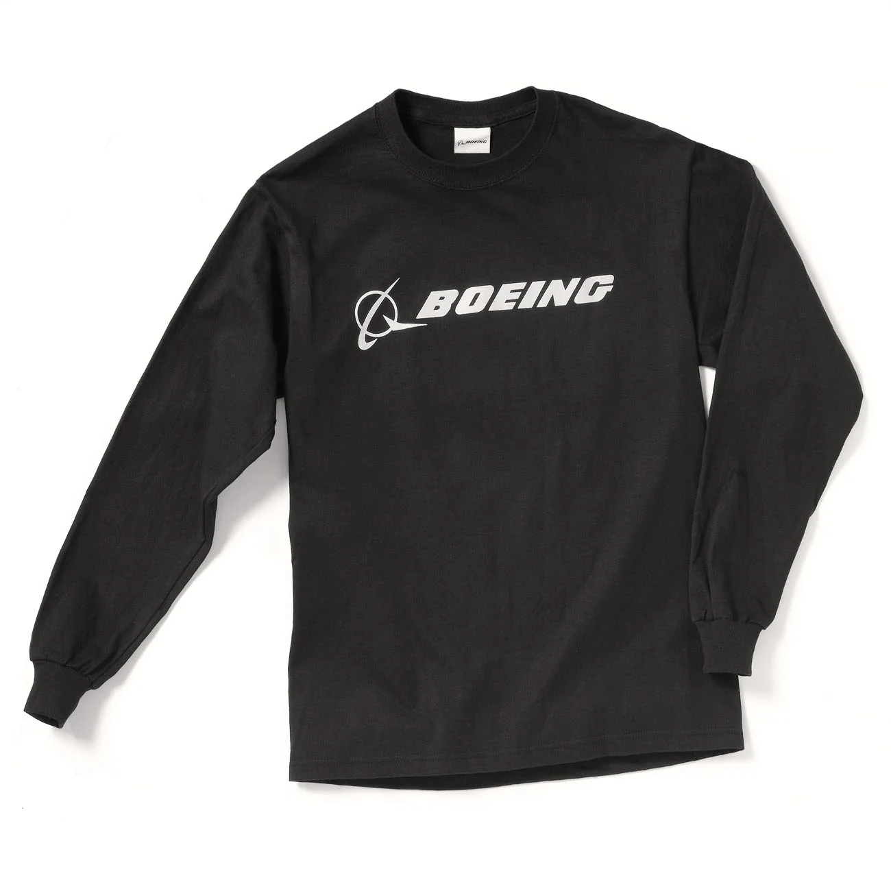 Boeing Signature Logo Long-Sleeve T-Shirt - Image 4