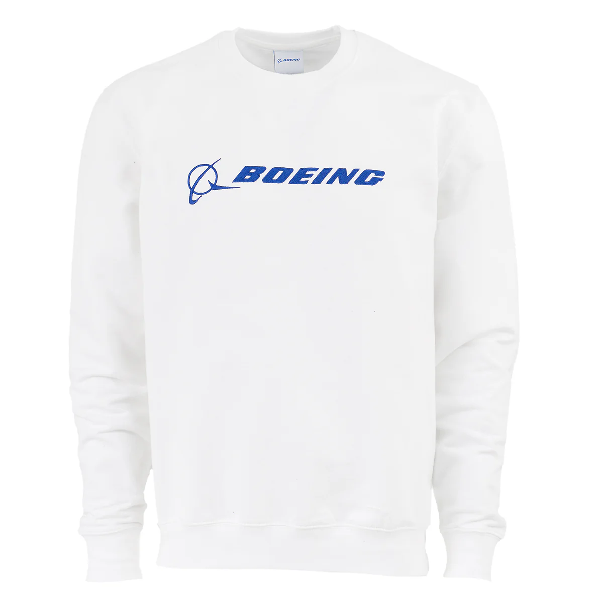 Boeing Signature Logo Unisex College Crewneck Sweatshirt