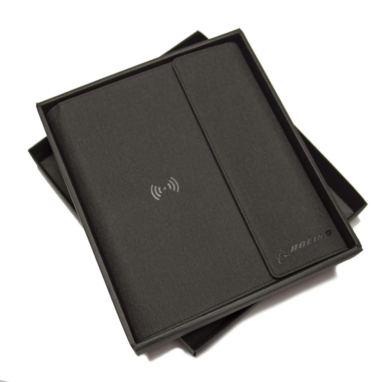 Boeing Small Padfolio With Wireless Power Bank - Image 5