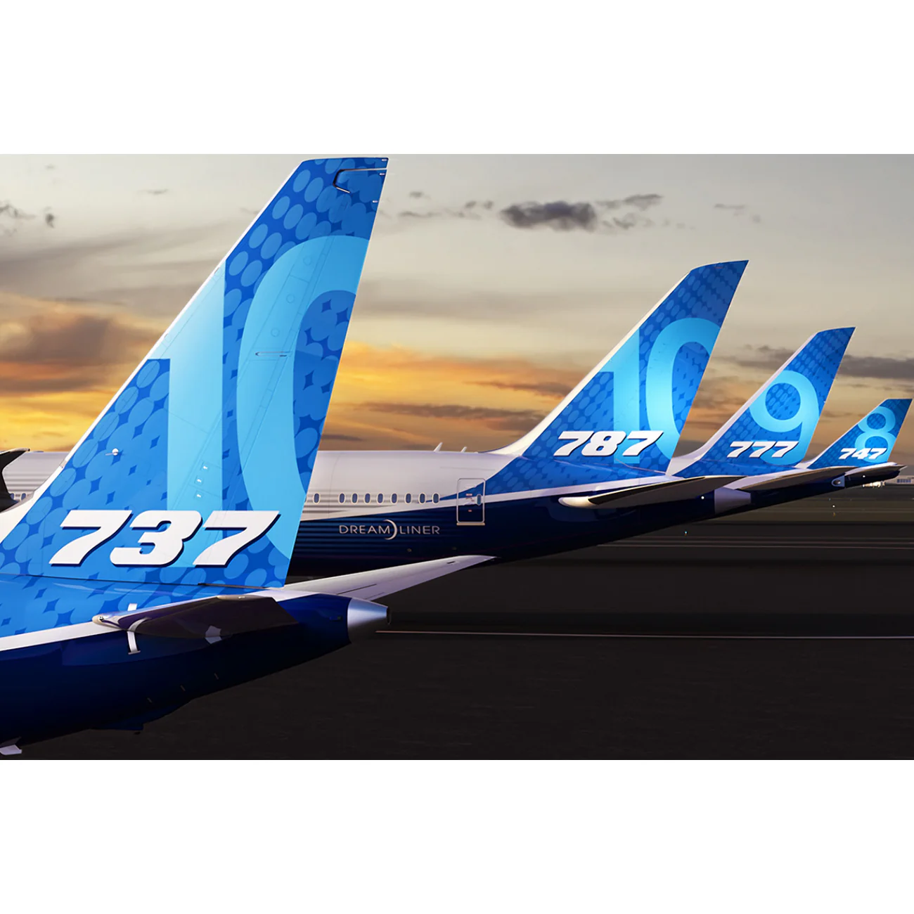 Boeing Unified 787-8 Dreamliner 1:200 Model - Image 8