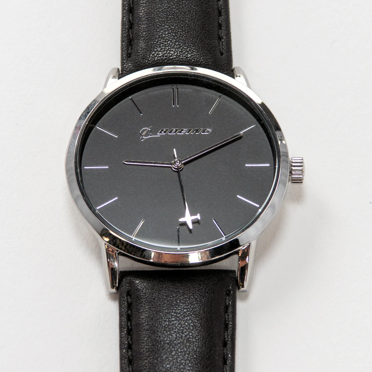 Boeing Women's Silver Rotating Airplane Watch - Image 3
