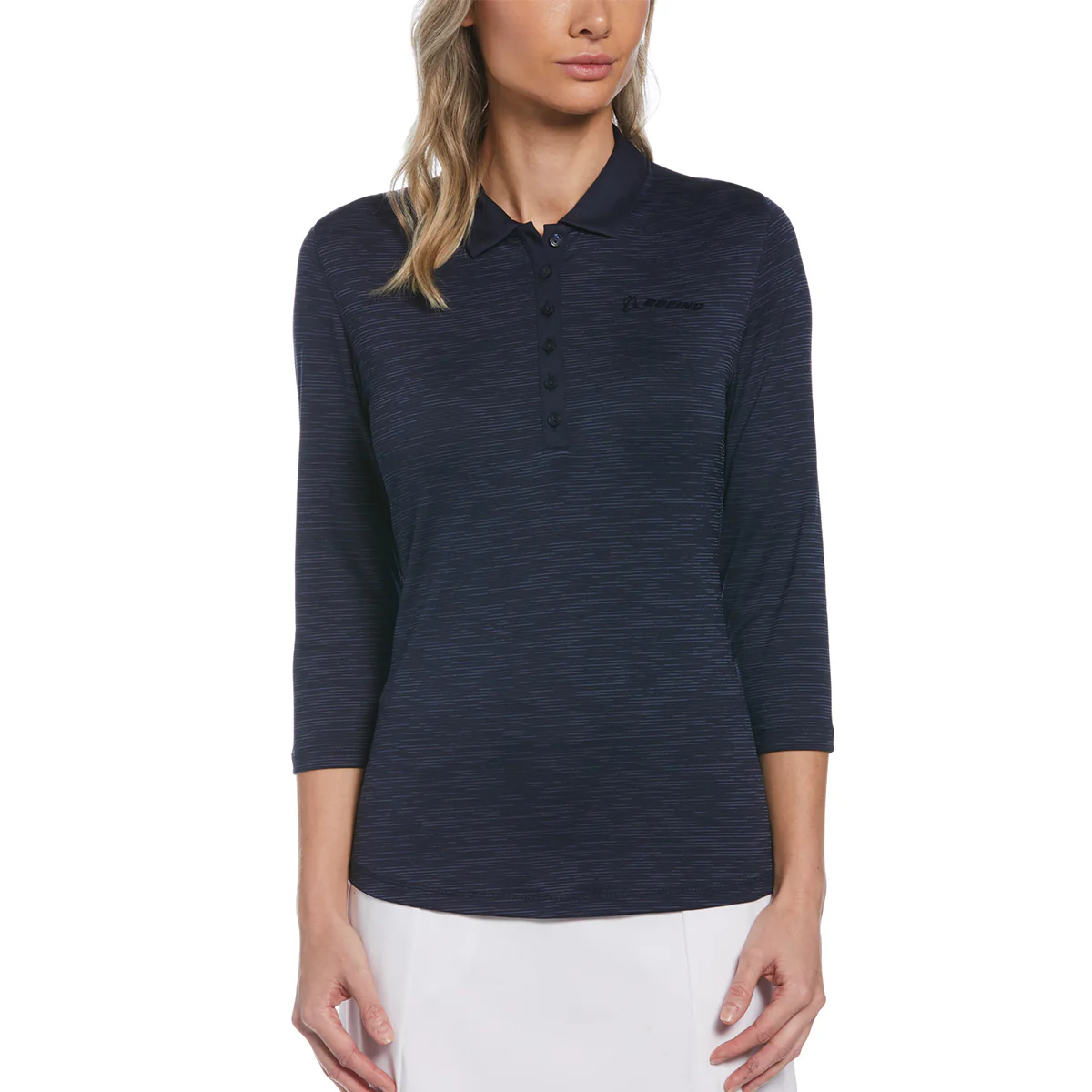 Callaway Boeing Women's Three-Quarter Sleeve Polo - Image 4