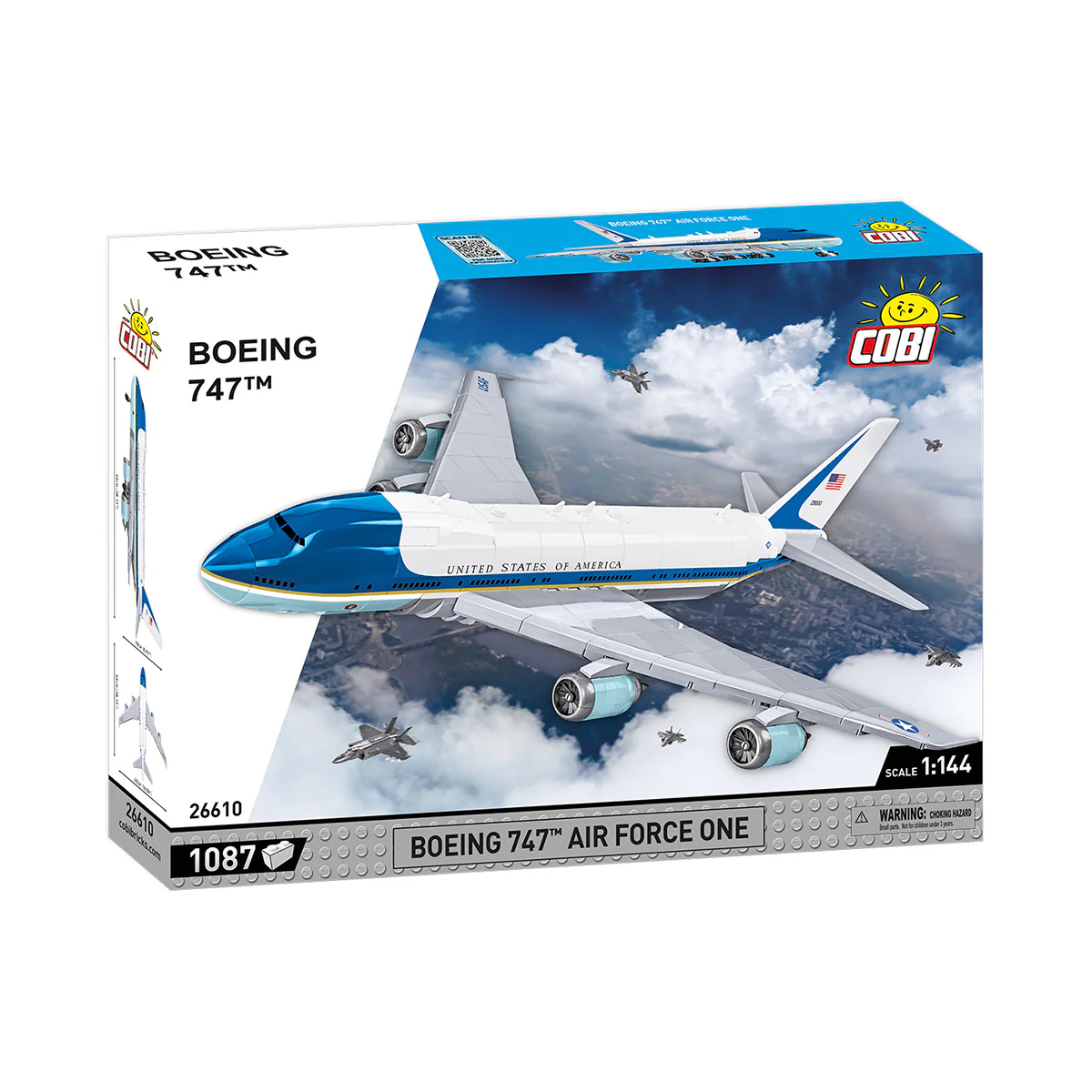 COBI Boeing 747 Air Force One Builder Set - Image 5