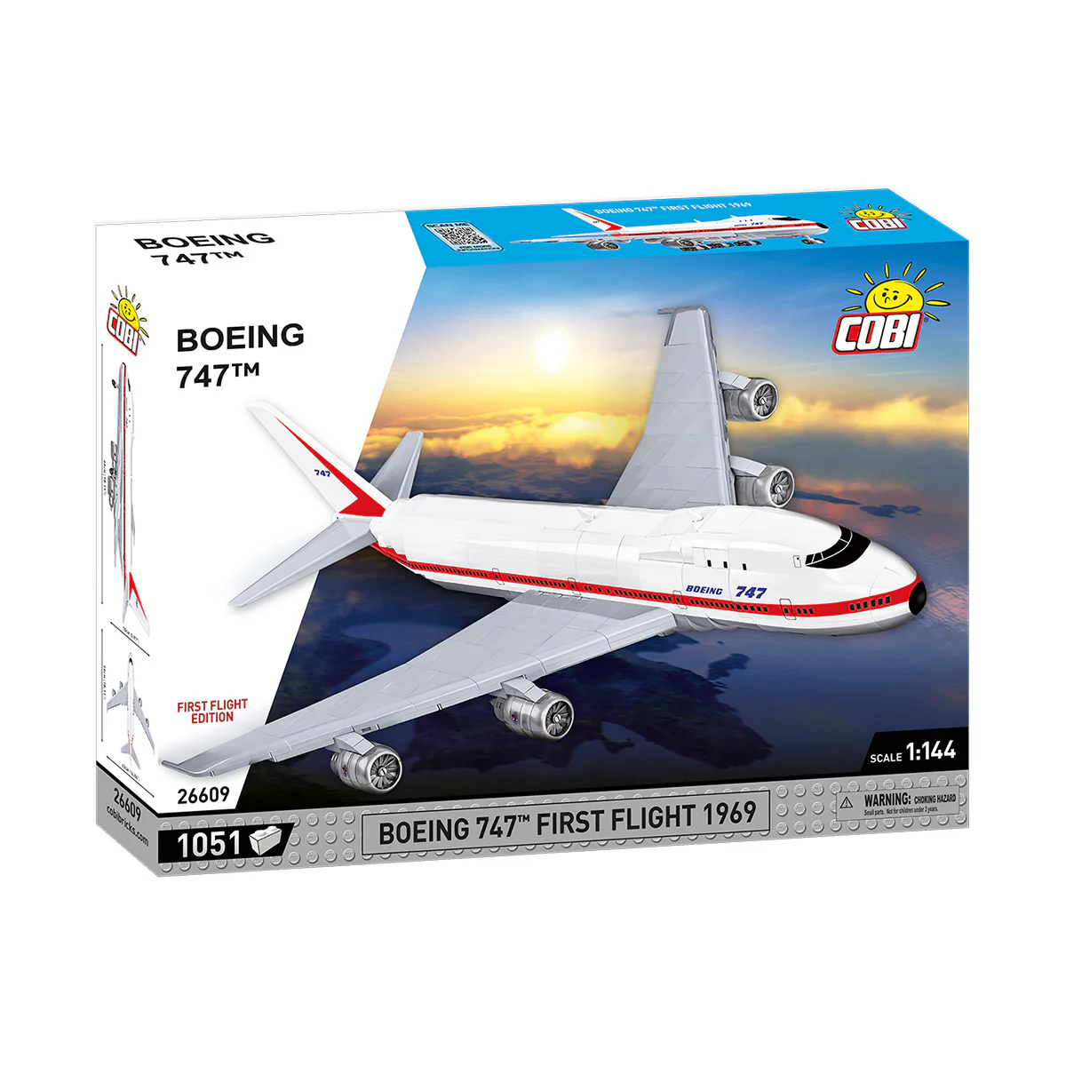 COBI Boeing 747 First Flight Builder Set - Image 2