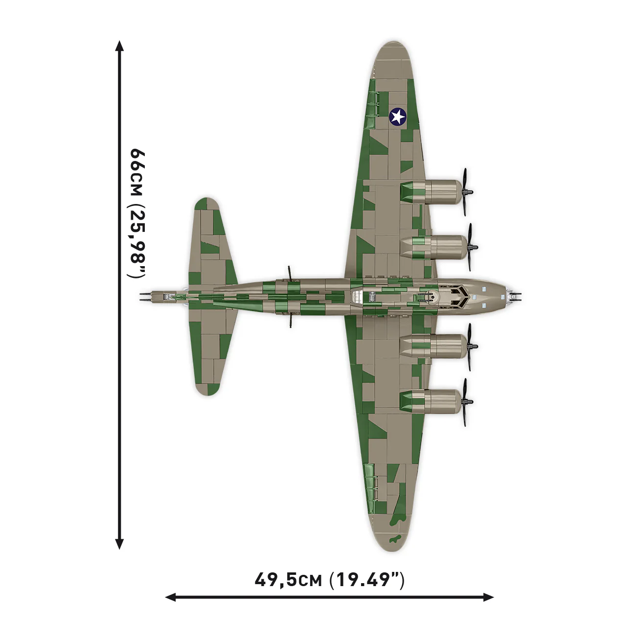 COBI Boeing B-17 Flying Fortress Memphis Belle Building Kit - Image 4