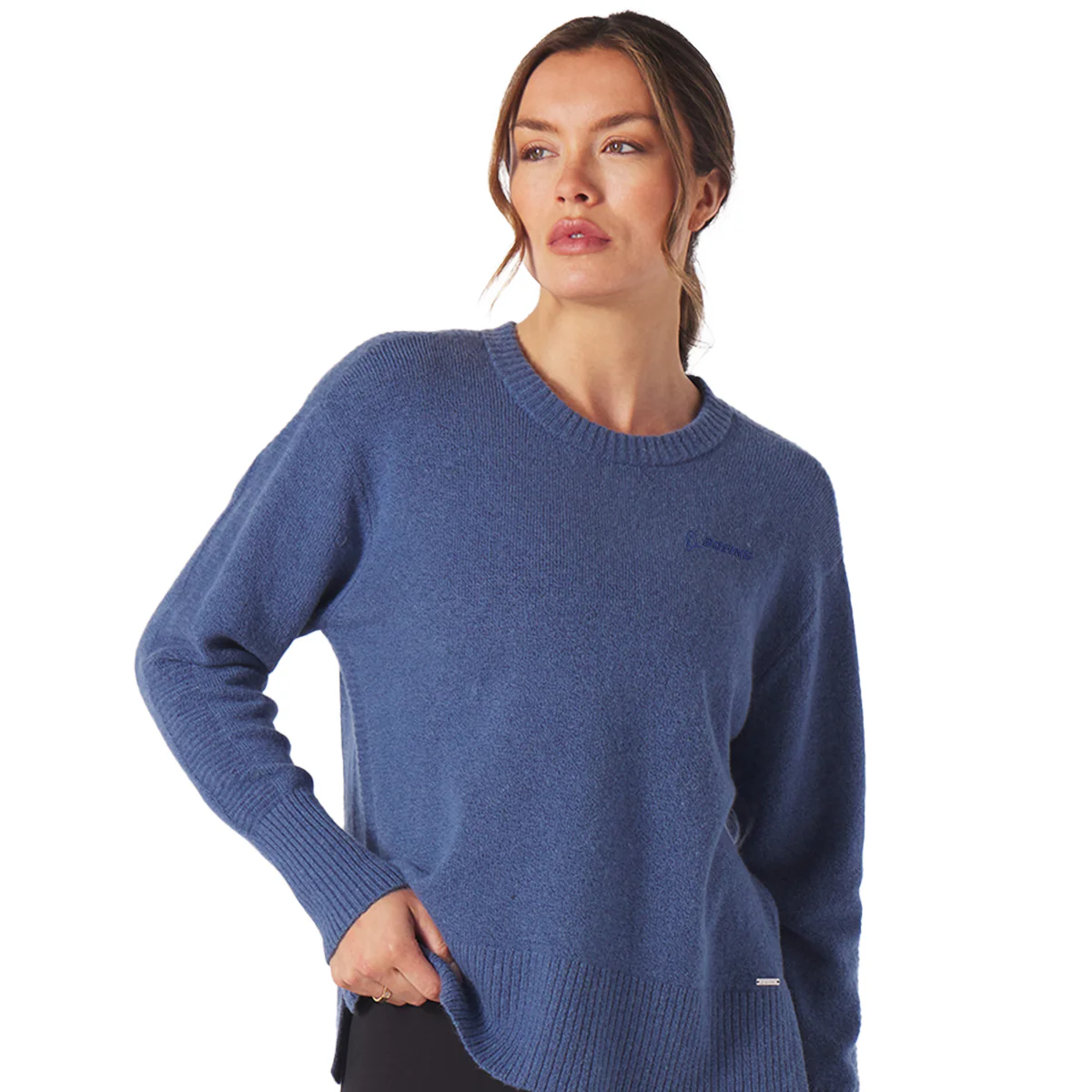 Glyder Boeing Women's Elevated Knitted Crewneck Sweater - Image 9