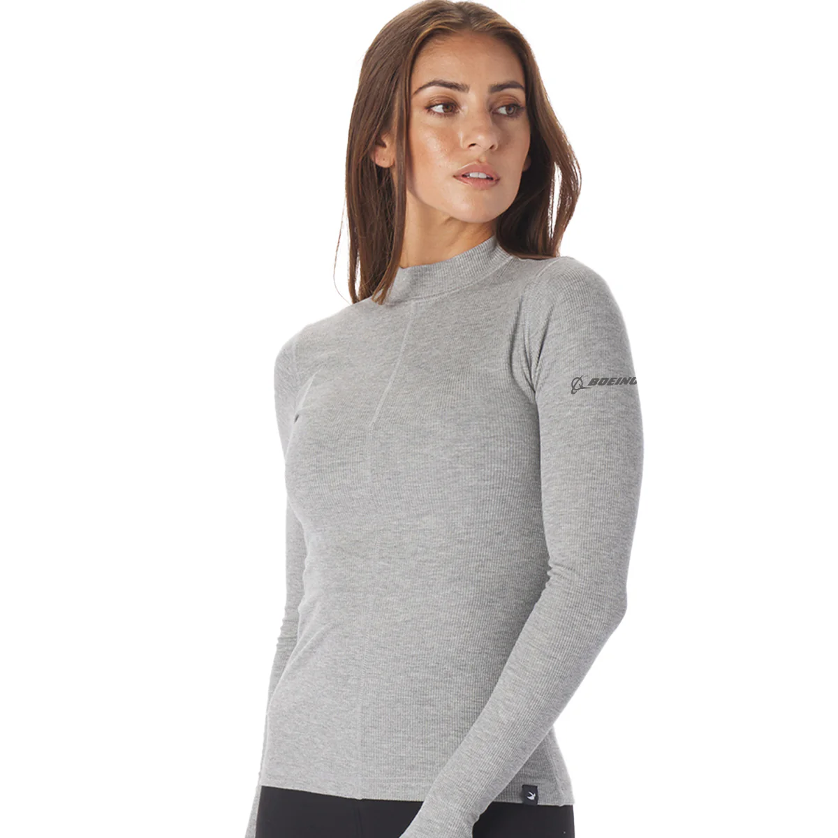 Glyder Boeing Women's Ruby Mock-Neck Long-Sleeve - Image 5