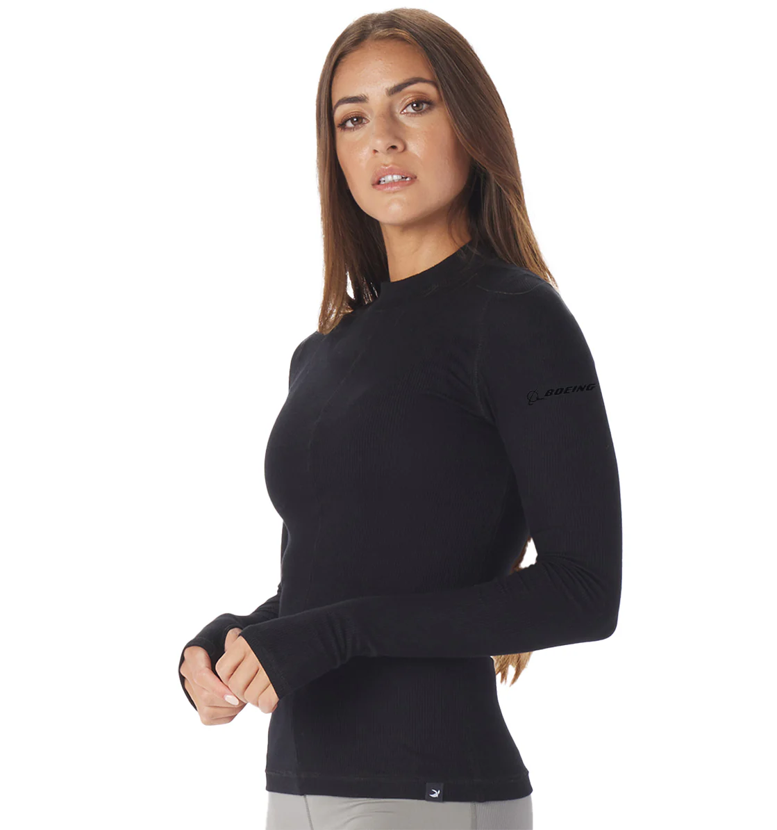 Glyder Boeing Women's Ruby Mock-Neck Long-Sleeve - Image 7