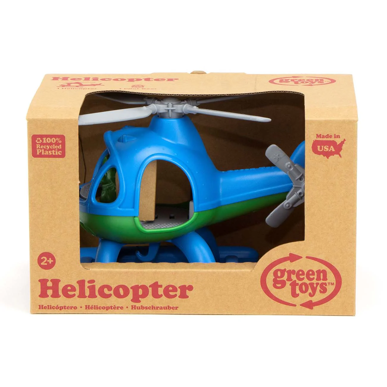 Green Toys™ Helicopter Blue Top - Image 3