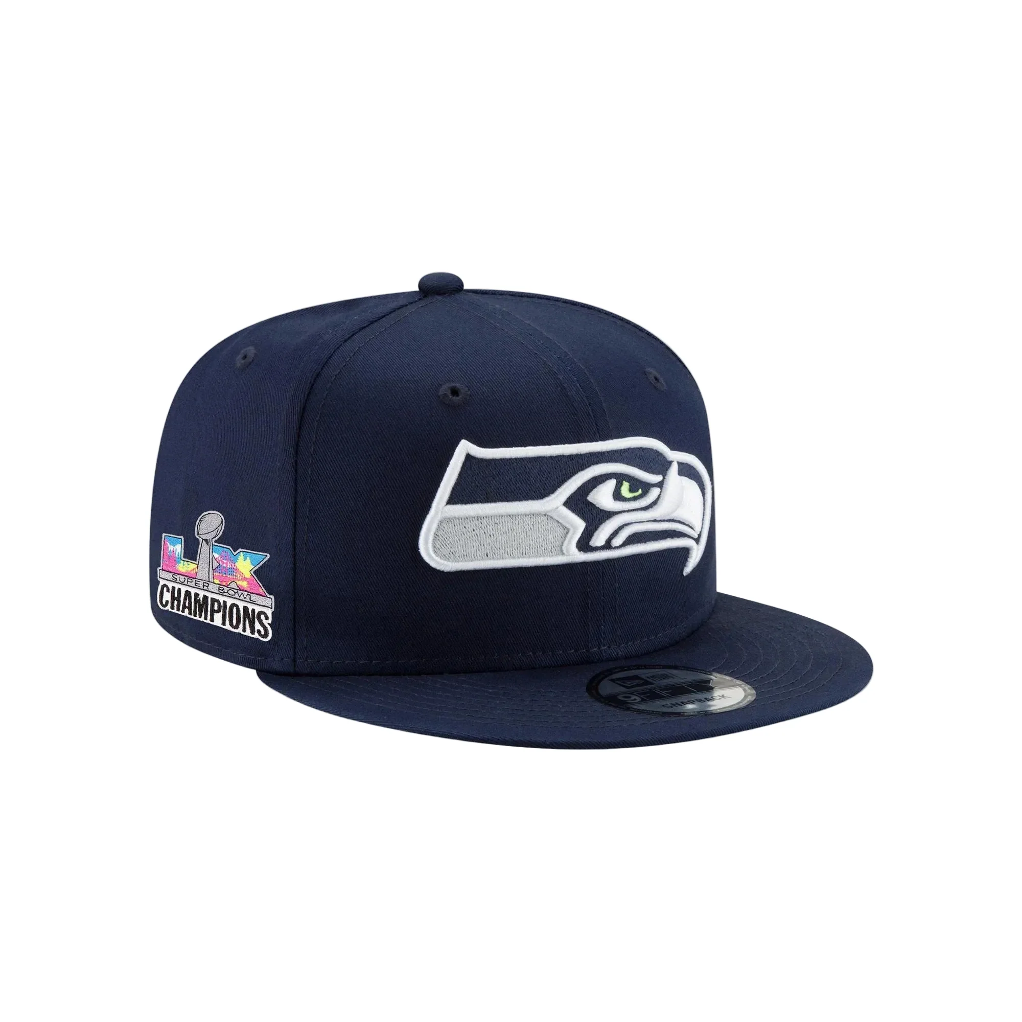 New Era Seattle Seahawks Super Bowl LX Champion Patch Hat