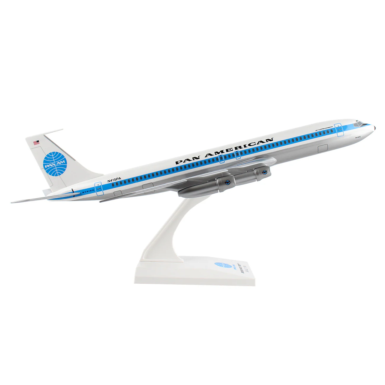 Pan Am World Airways Boeing 707 1:150 Model - Image 2