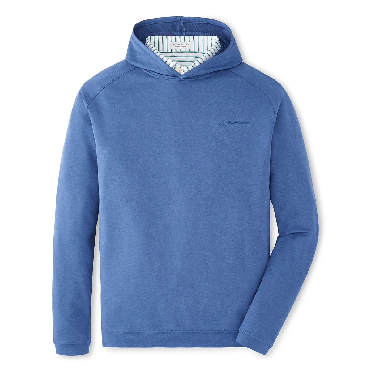 Peter Millar Boeing Men’s Pine Performance Hoodie