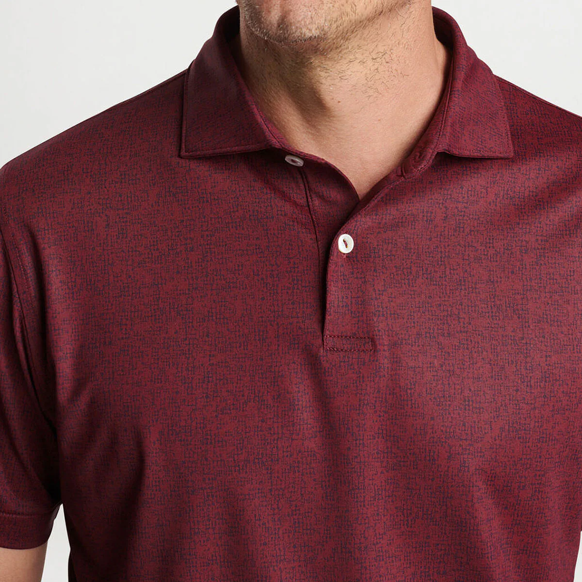 Peter Millar Boeing Men’s Switching Gears Performance Polo - Image 4