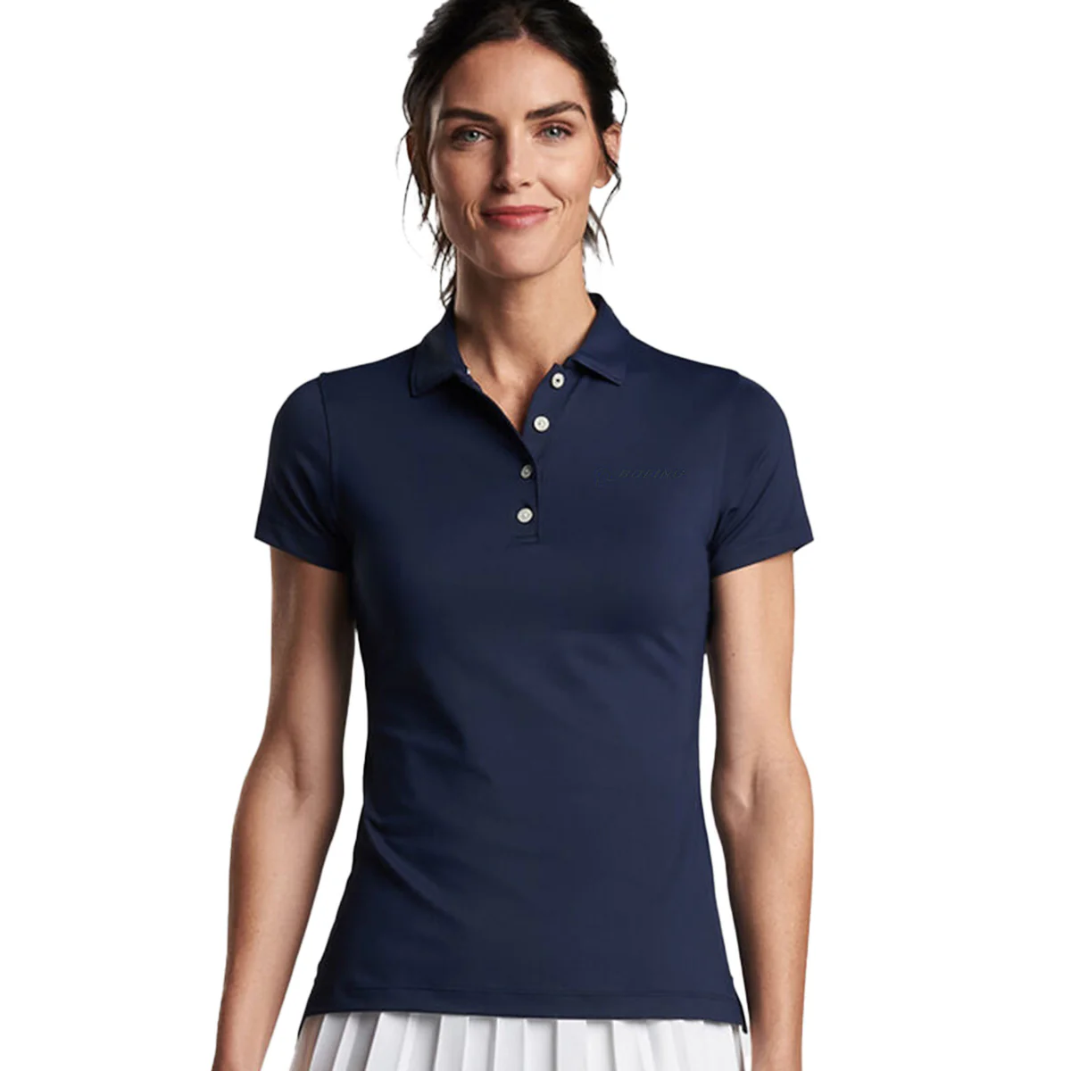 Peter Millar Boeing Women’s Button Polo - Image 4