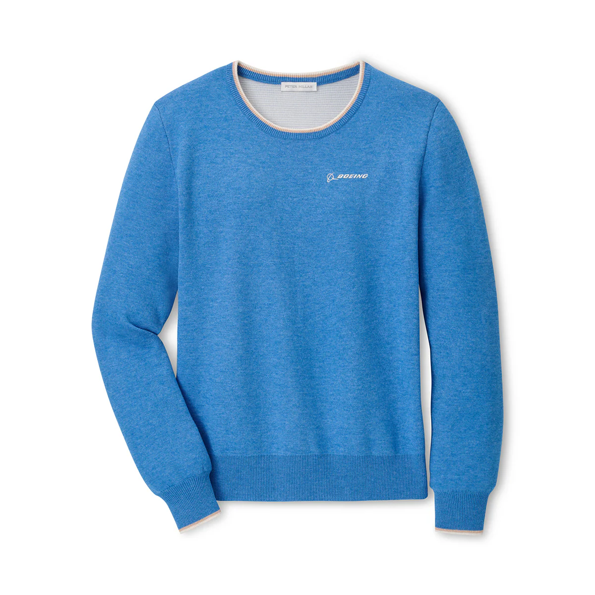 Peter Millar Boeing Women’s Coolspun Lite Cotton Crewneck