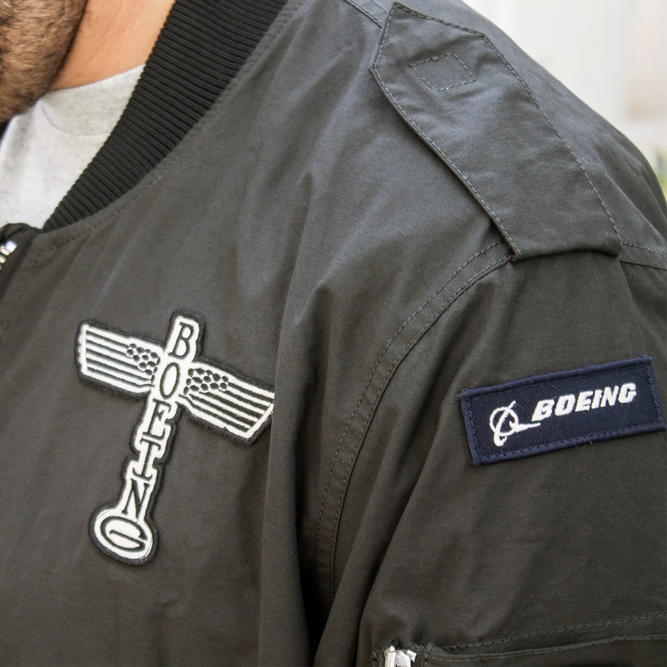 Red Canoe Boeing Flight Jacket - Image 6