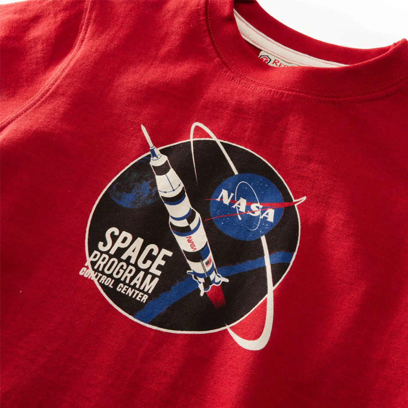 Red Canoe Boeing Kids' NASA Space Program T-Shirt - Image 2