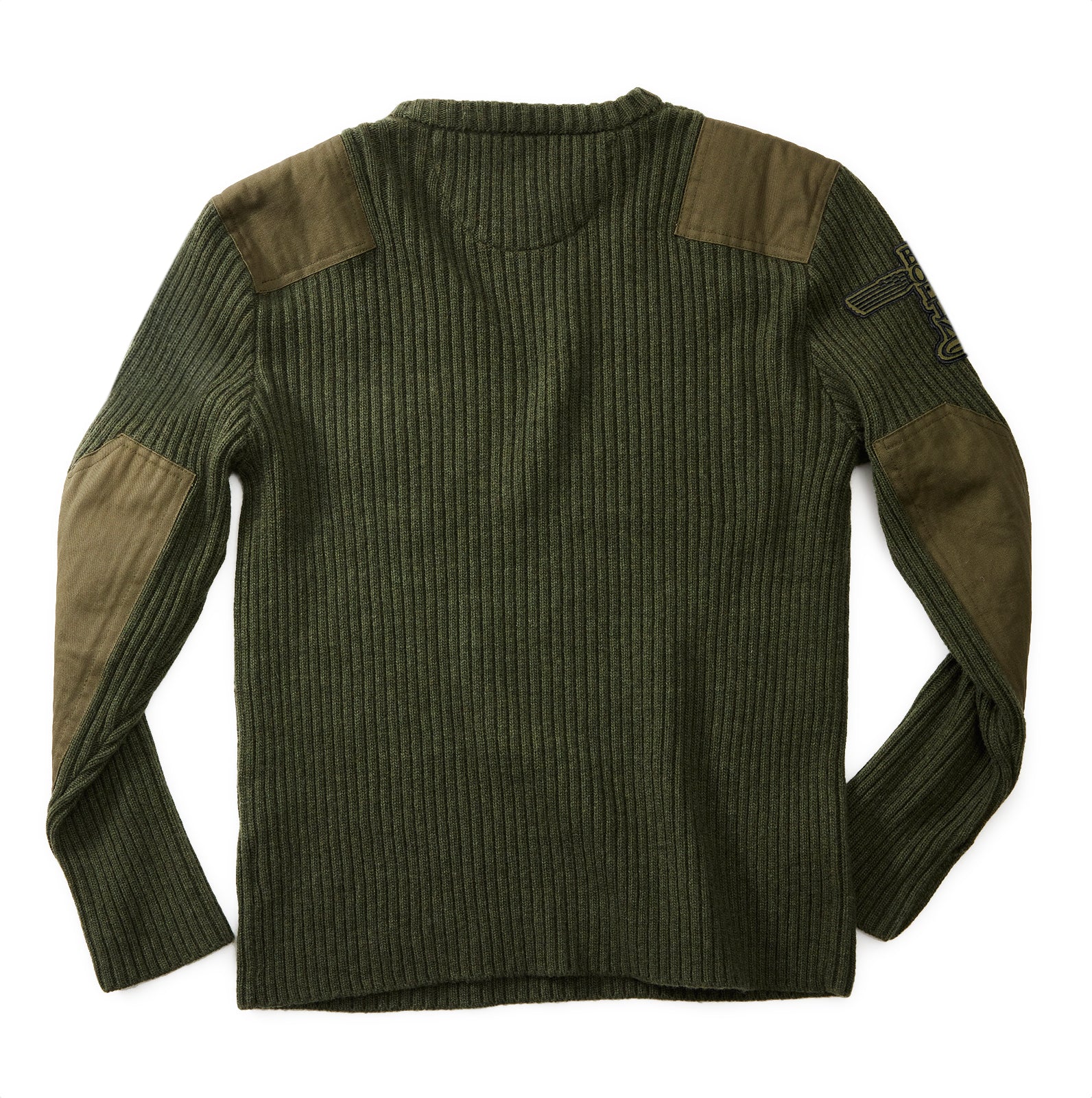 Red Canoe Boeing Ribbed Crewneck Sweater - Image 5