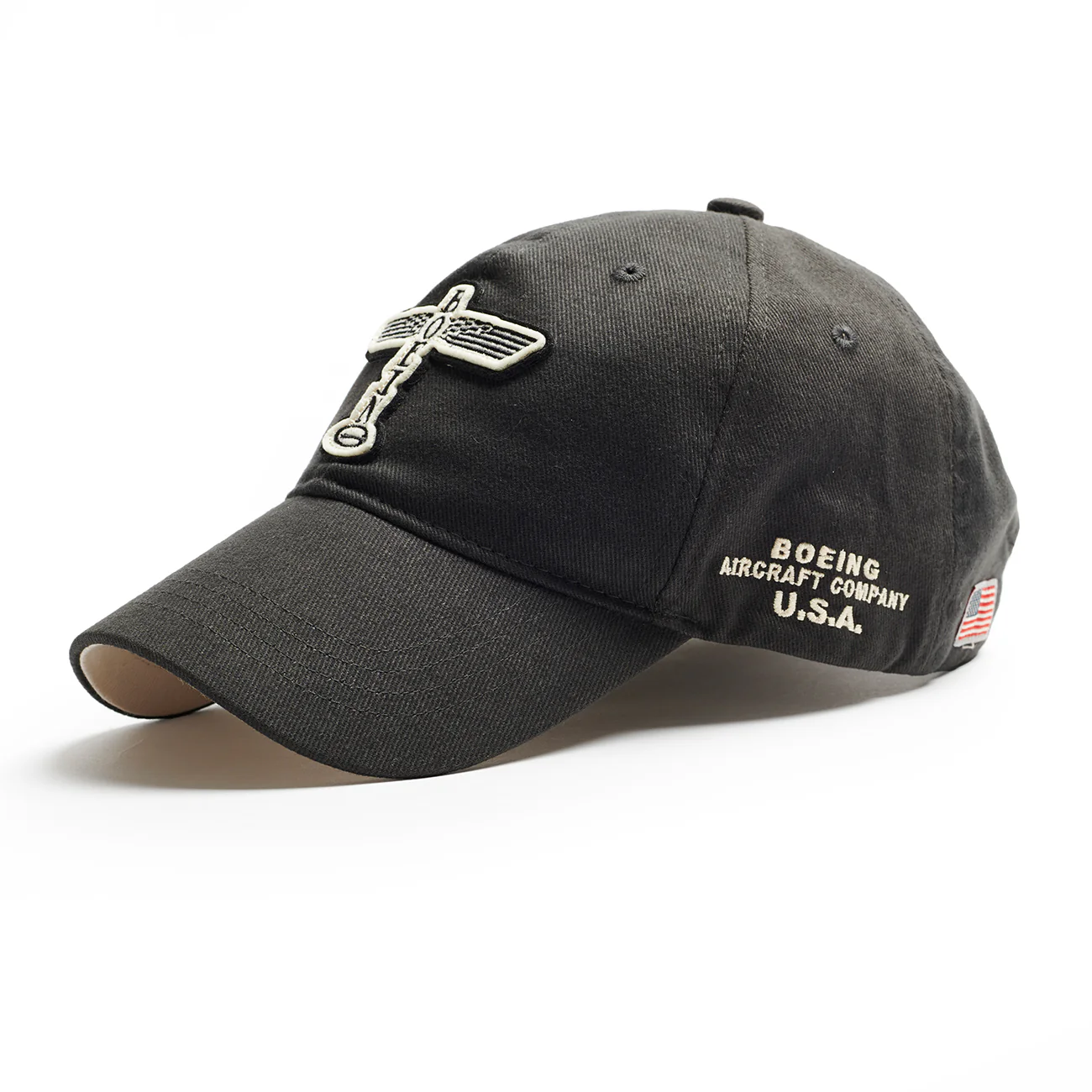 Red Canoe Boeing Airplane Company Logo Hat - Image 3