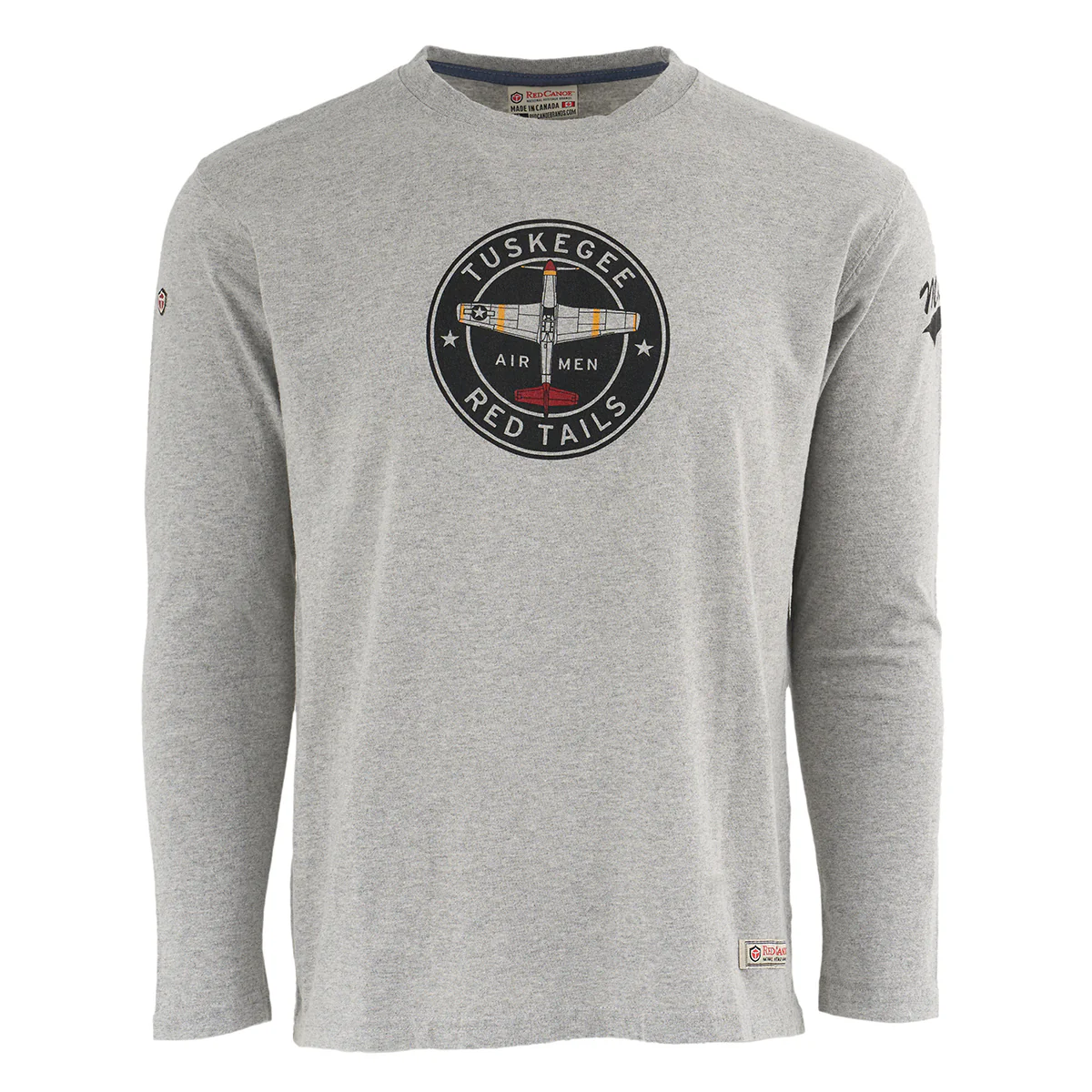 Red Canoe Boeing Tuskegee Airmen Long Sleeve T-Shirt