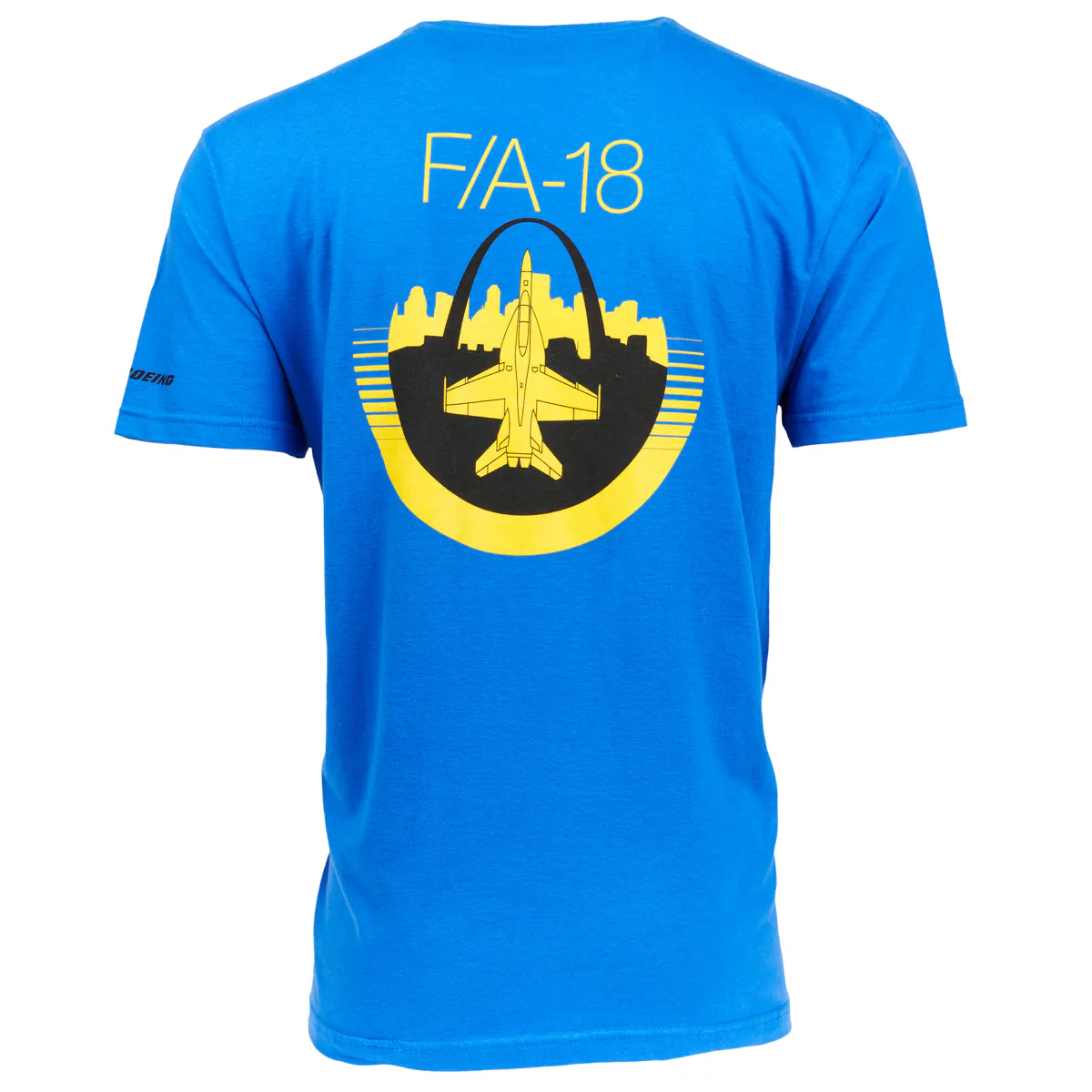 St. Louis Boeing F/A-18 Super Hornet Unisex T-Shirt - Image 2